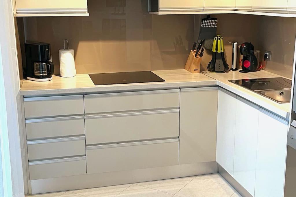 Luxurioese Duplex Ferienwohnung In Sehr Ruhiger Wohnanlage Mit Meerblick Palm-mar Kültér fotó
