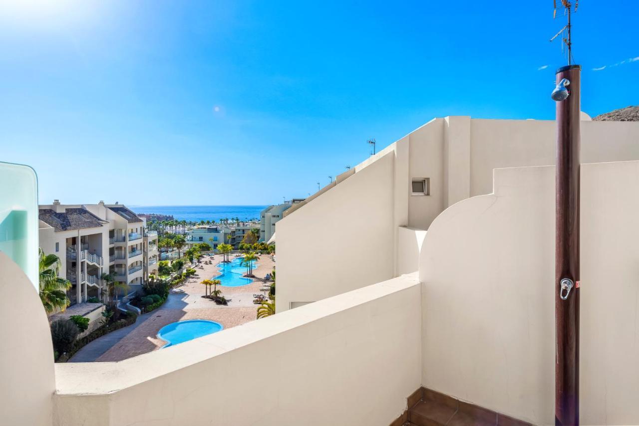 Luxurioese Duplex Ferienwohnung In Sehr Ruhiger Wohnanlage Mit Meerblick Palm-mar Kültér fotó