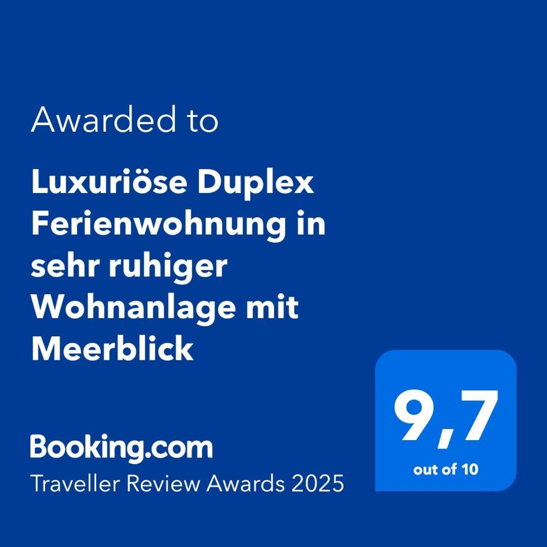 Luxurioese Duplex Ferienwohnung In Sehr Ruhiger Wohnanlage Mit Meerblick Palm-mar Kültér fotó